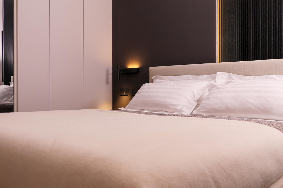 Master Bedroom with King-sized bed