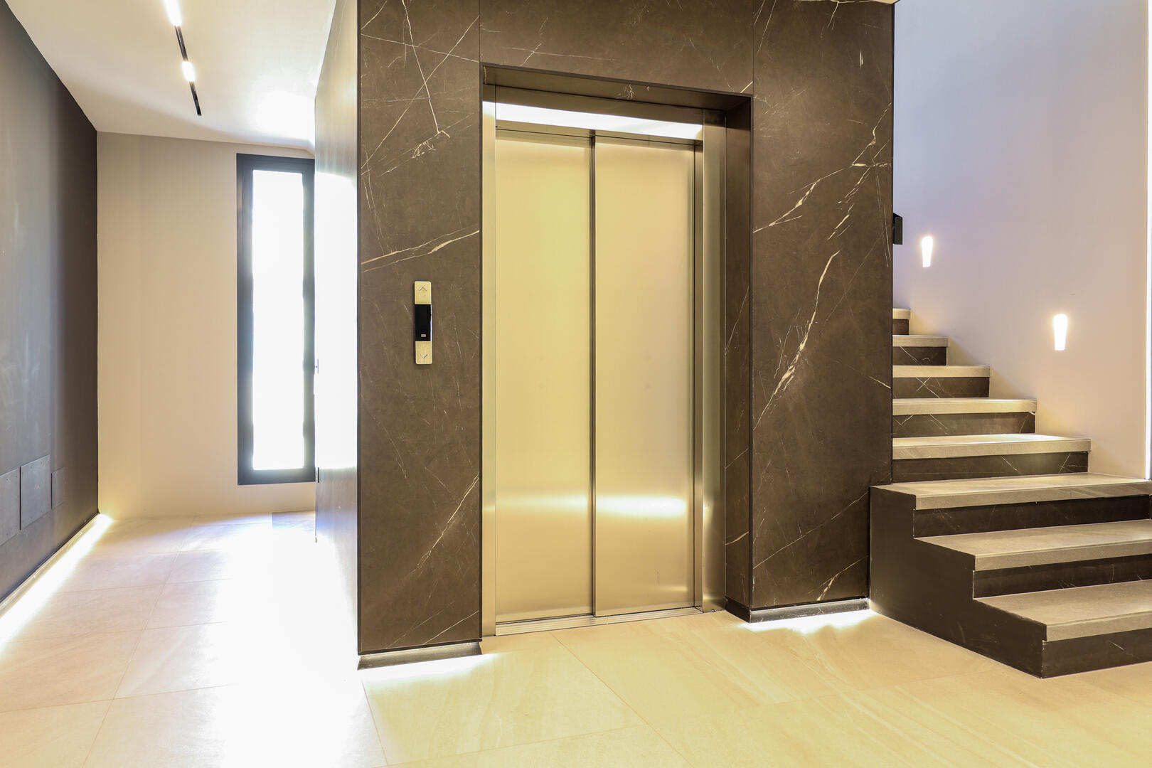 Elevator leading to your apartment